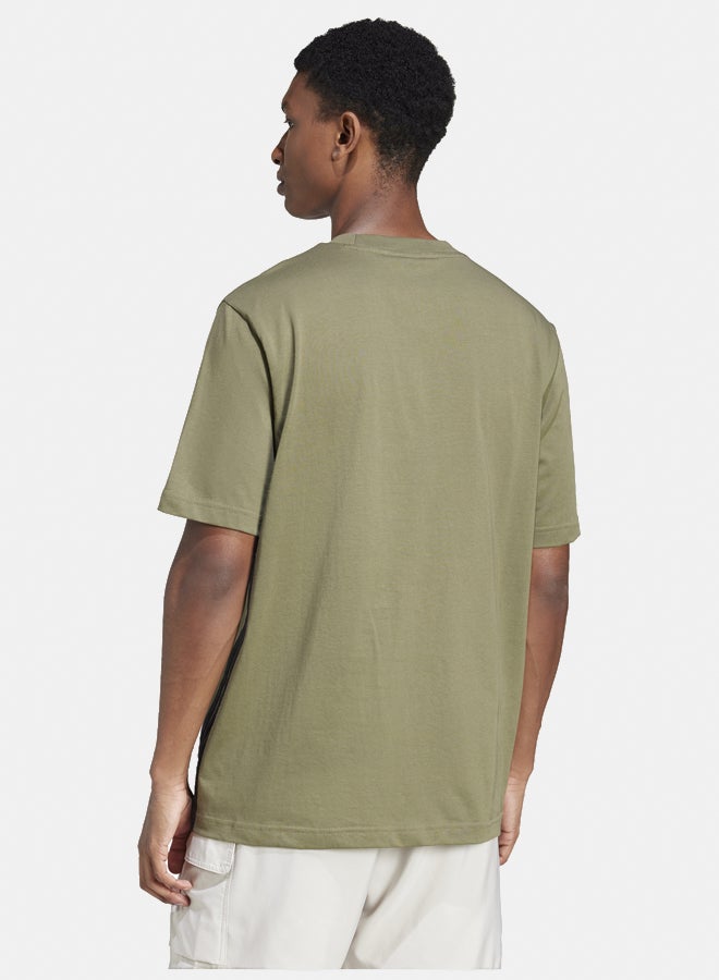 Adidas essentials three stripes single men's t-shirt  - Image 4