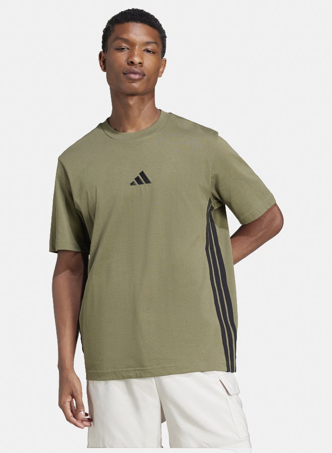 Adidas essentials three stripes single men's t-shirt  - Image 1