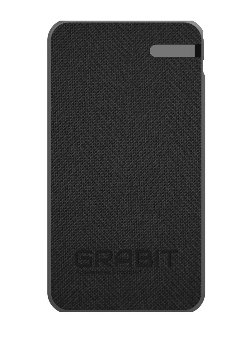20,000mAh 65W PD Power Bank – Fast Laptop Charging, Dual USB-C Output, Fabric Finish