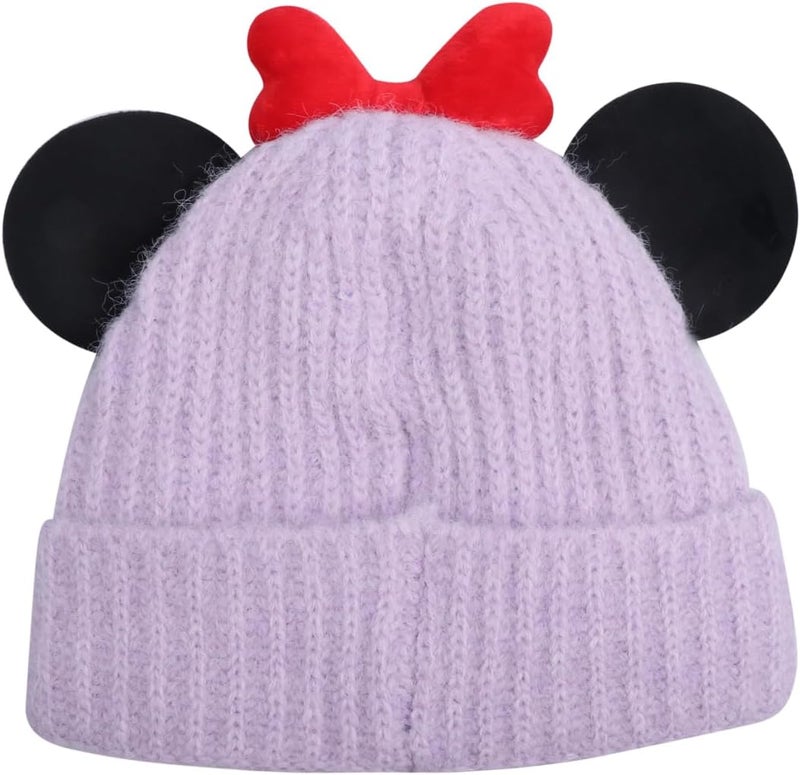 leomoste Baby Beanie Hat Cute Antlers Reindeer Crochet Knitted Hat Winter Warm Cap for Toddler Boys Girls - Image 2