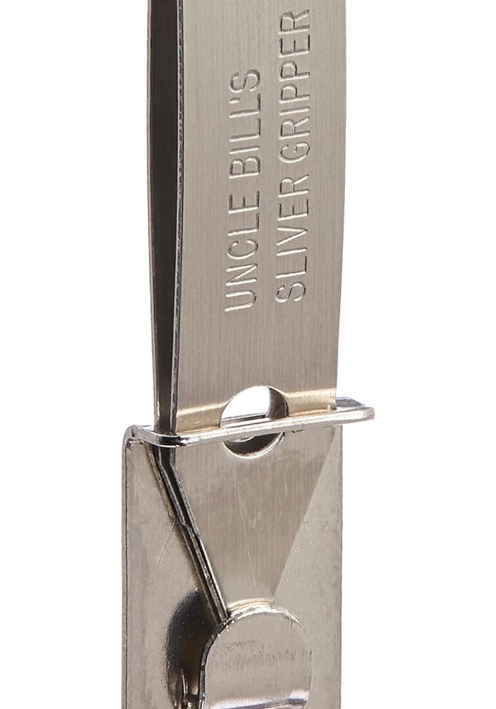 Sliver Gripper 2 Pack Uncle Bill's Keychain Tweezers - Precision Stainless Steel Tool for Splinter Removal - Image 2