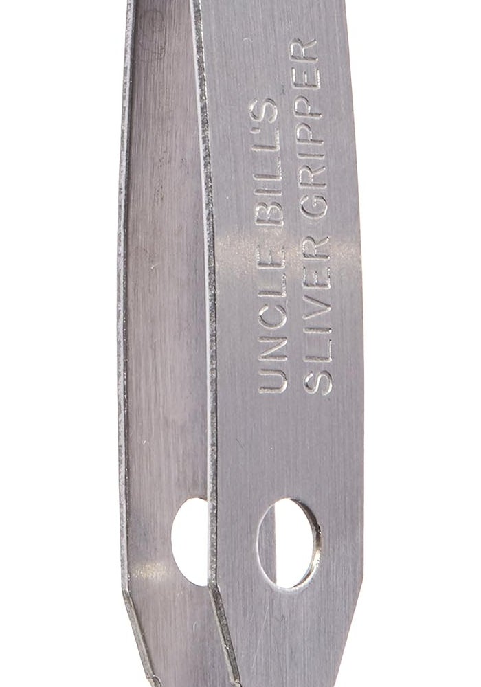 Sliver Gripper 2 Pack Uncle Bill's Keychain Tweezers - Precision Stainless Steel Tool for Splinter Removal - Image 1