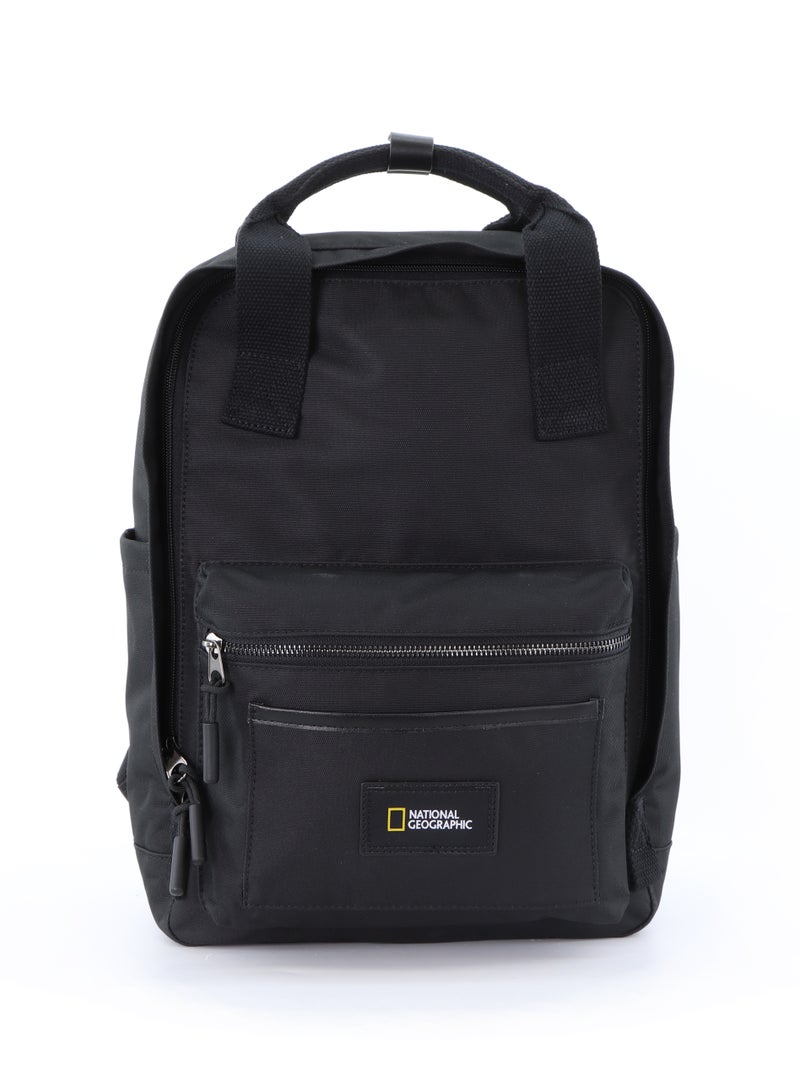 NATIONAL GEOGRAPHIC National Geographic LEGEND Large Backpack Black For Men And Women, Durable Water Resistant Padded Laptop Casual Daypack, Bag For School College Office Leisure Outdoor Travel  - Image 1