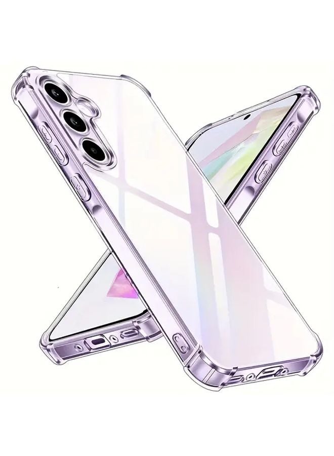 Transparent Jelly Shockproof Case For Samsung Galaxy S24 Slim Snug Fit - Image 2