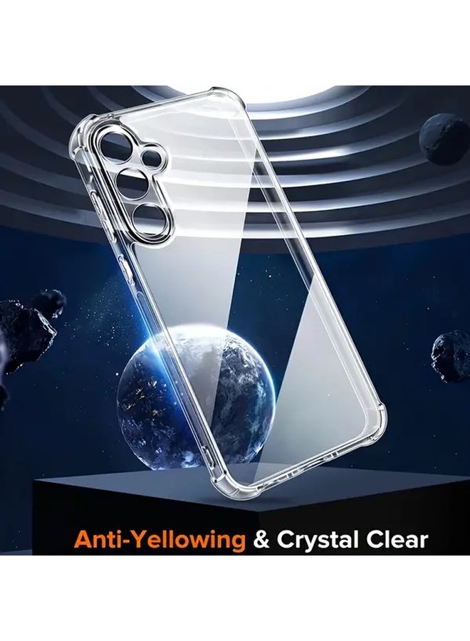 Transparent Jelly Shockproof Case For Samsung Galaxy S24 Slim Snug Fit - Image 4