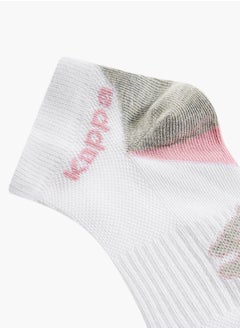 Kappa Girls Printed Ankle Length Sports Socks - Set of 5  - Image 2