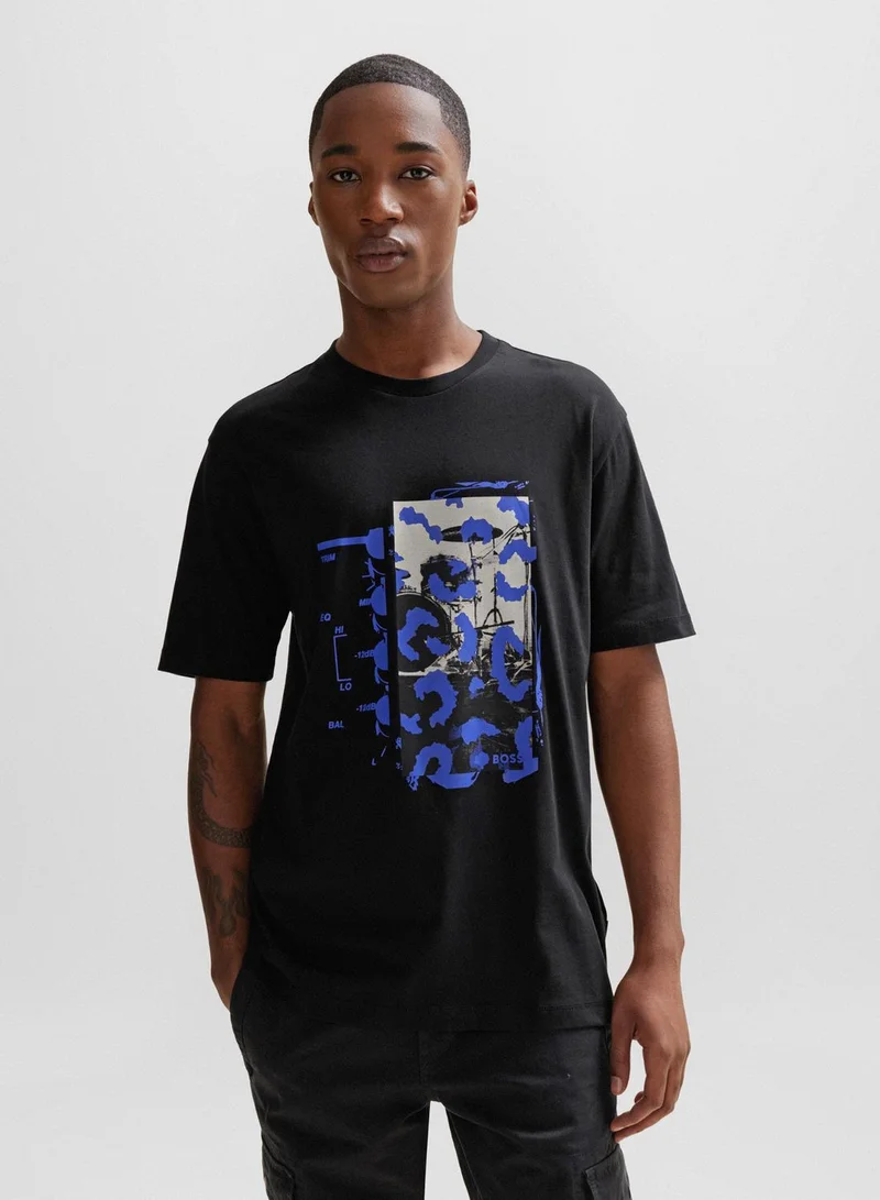 BOSS Graphic Crew Neck T-Shirt