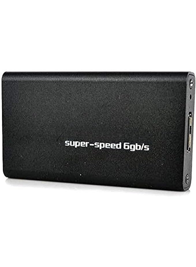 mSATA SSD External Case USB 3.0 Adapter Enclosure for High Speed ​​Data Transfer Portable Storage Solution