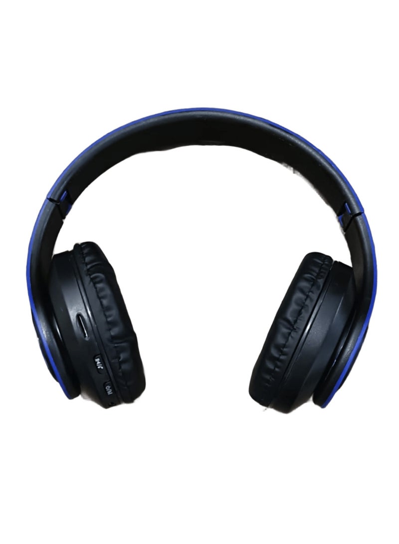 J39 Wireless Bluetooth Stereo Headphone for Music, Supports Memory Cards, Gaming with Microphone for Laptops, Mobile Phones, Computers - Image 1