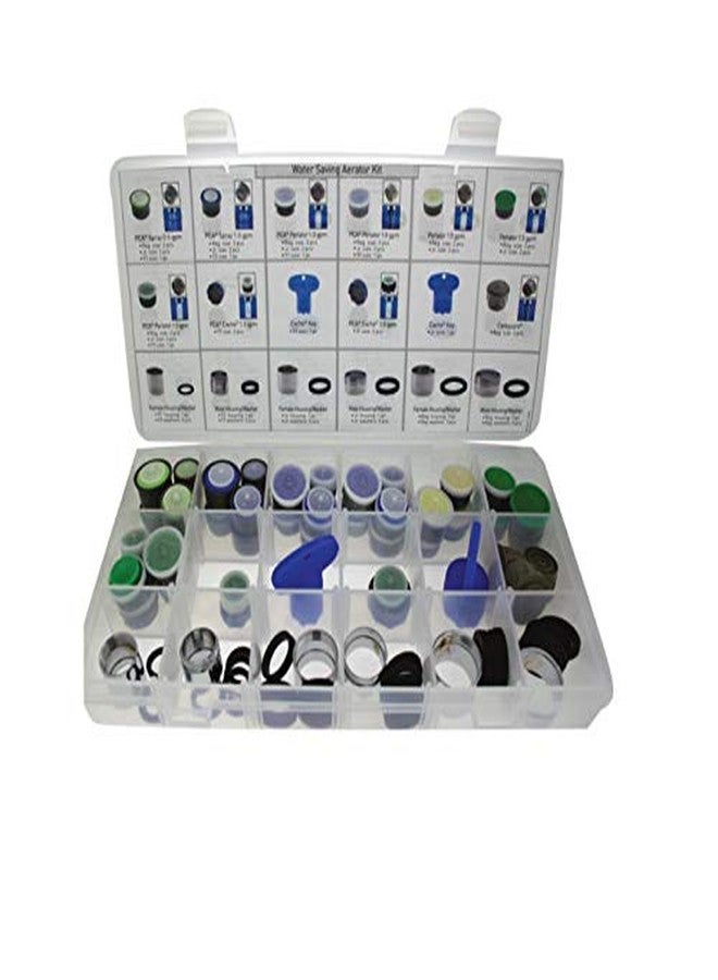 Neoperl 10 3021 0 Water Saving Aerator Kit, Wide Selection of Water Saving Aerators, Chart in Cover - Image 4