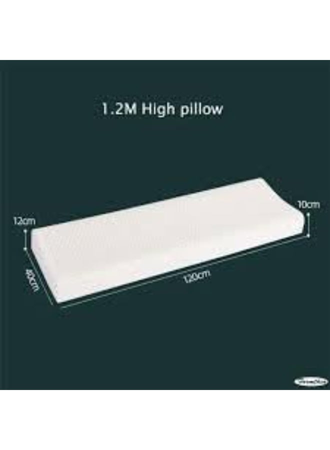 Extra-Long Medical Memory Foam Pillow (120 cm) – Advanced Reflux Technology – Full Body, Neck & Shoulder Pain Relief – Ergonomic Support for Comfortable & Quiet Sleep - Image 2
