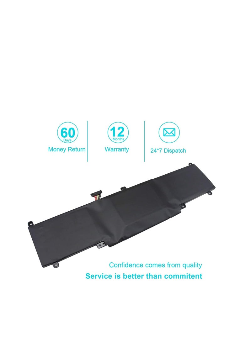 Terabyte C31N1339 0B200-00930000 3ICP7/55/90 Laptop Battery Replacement for Asus ZenBook UX303UB UX303LN Q302L Q302LA Q302LG UX303 UX303L UX303LA UX303LN UX303LB UX303LNB UX303UA Q302LA-BHI3T09 (11.31V 50Wh) - Image 2