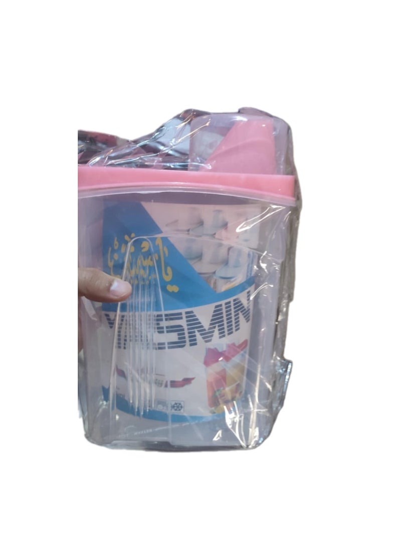 Generic 1Pcs Food Storage Box With Standard Cup 2.5L MultiColor  - Image 2