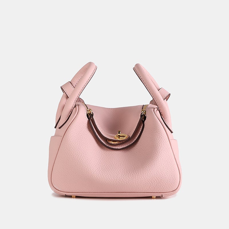 2025 Spring And Fashion Versatile Soft Leather Doctor Bag Soft Leather Women'S Bag Trendy One-Shoulder Cross-Body Satchel Pillow Bag - Image 5