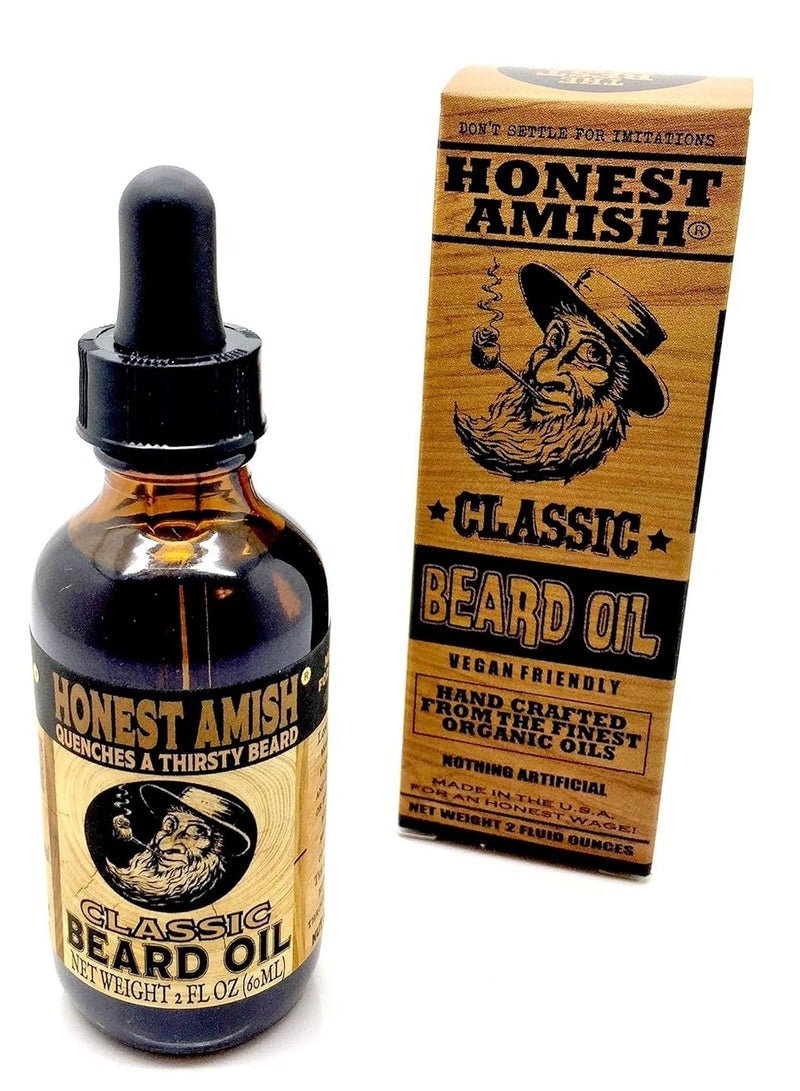 Honest Amish Honest Amish - Classic Beard Oil - 2 Ounce  - Image 2