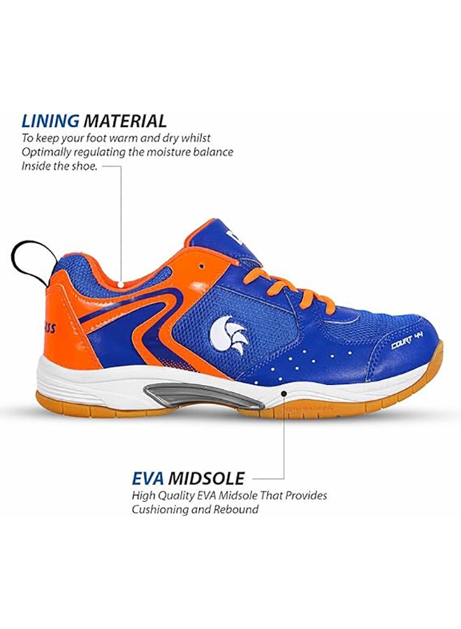 DSC Court 44 Badminton Shoes | 4 UK / 5 US / 38 EU | For Boys | With Natural Crape Rubber Non Marking Outsole | Comfortable & Lightweight - Image 5