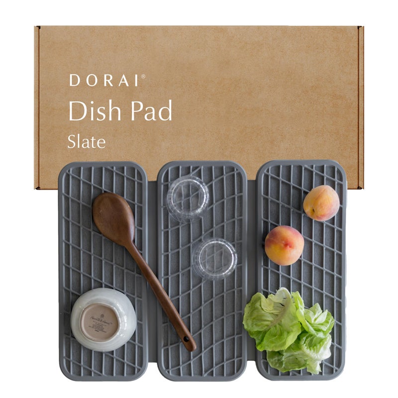 Dorai Home Dish Pad â€“ Quick-Dry Diatomite Stone Drying Mat for Kitchen