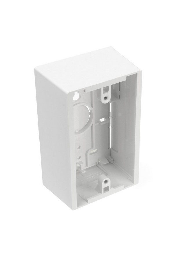Leviton 42777-1WA Surface Mount Backbox, Single Gang, White