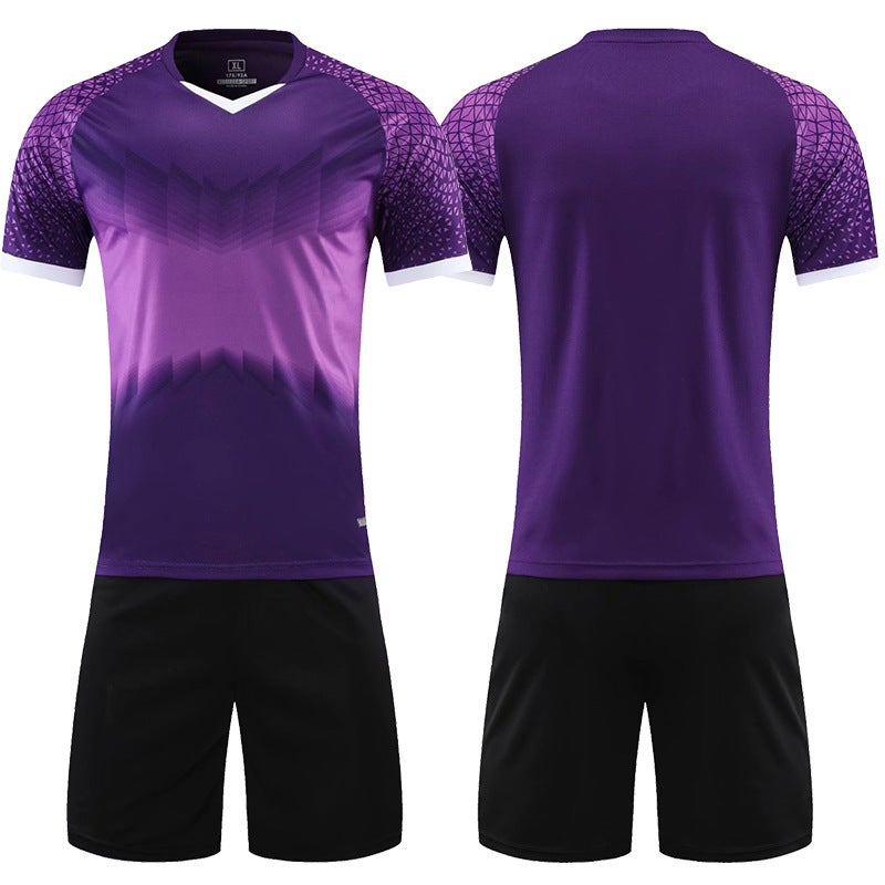 Generic Kids Volleyball Jersey and Shorts Set 022 White  - Image 5