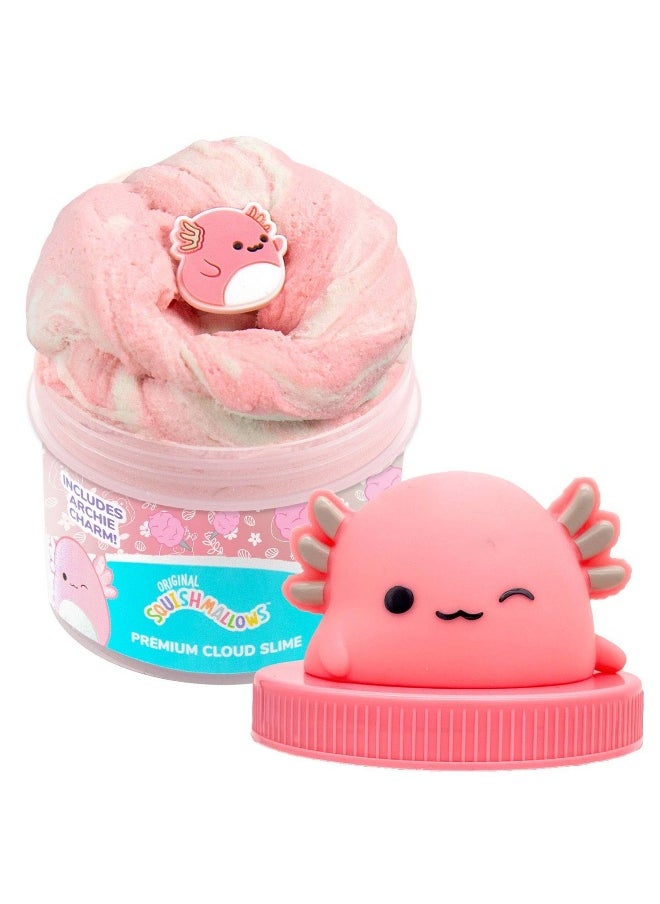 Squishmallows - Squishmallows Archie The Axolotl Cotton Candy Scented Premium Cloud Slime (226.8 g) - Image 1