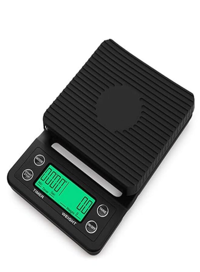 ThreeH Coffee Scales Digital Kitchen Scales Multifunction with Timer 3kg/0.1g for Coffee Preparation, Baking and Cooking