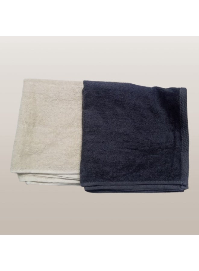 Cotton towels 50x100 cm, 2 pieces - Image 1