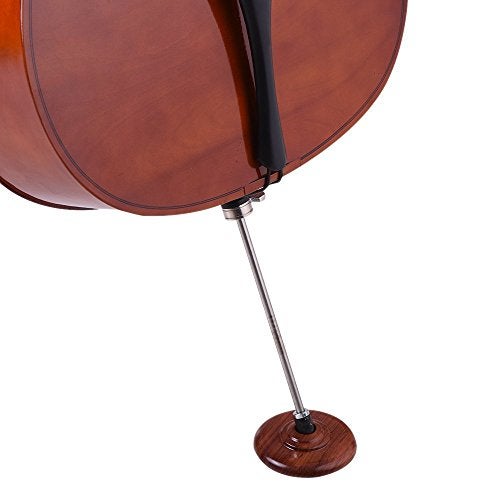 PUNK Real Rosewood Cello Endpin Rest with Hard Rubber Mat Anti-Slip (1A) - Image 3