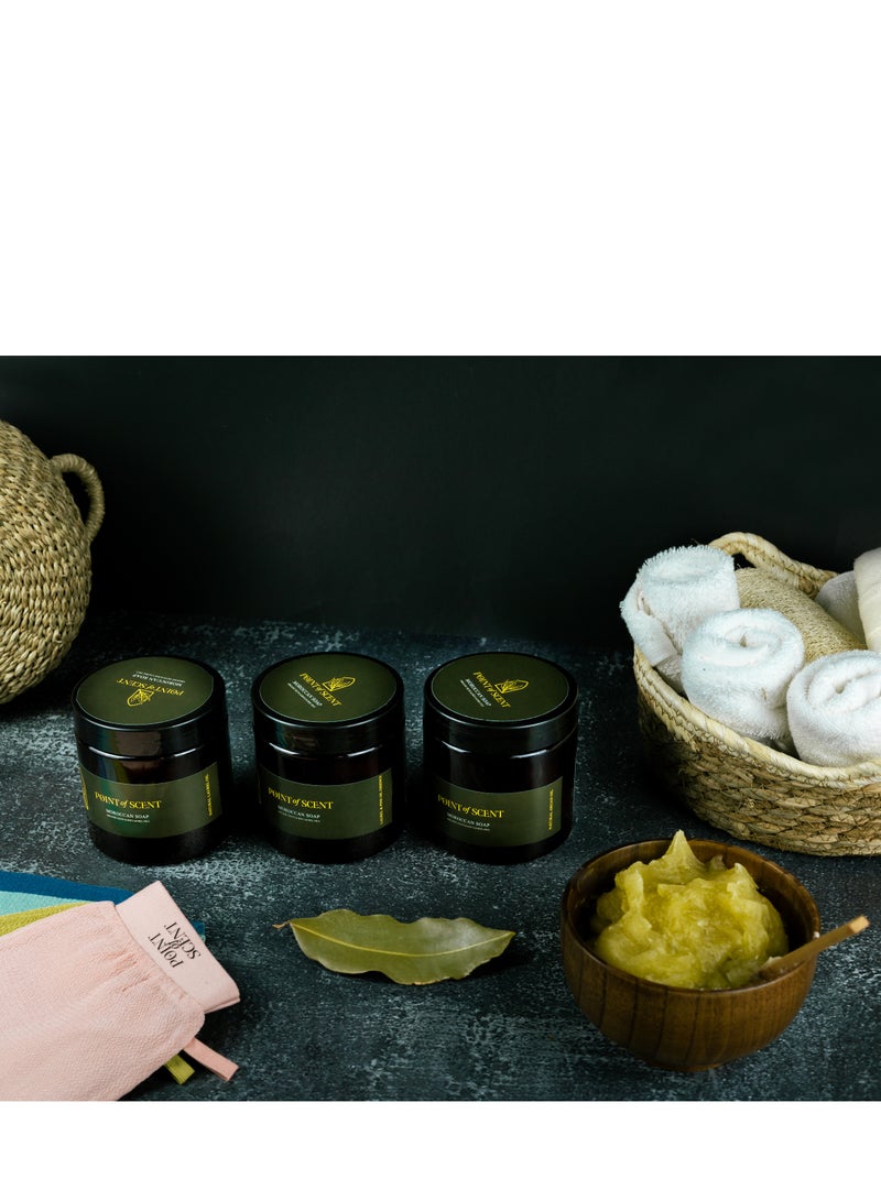 POINT of SCENT Moroccan Gel Soap made of olive and laurel oils with Pine oil 400ML - Image 2