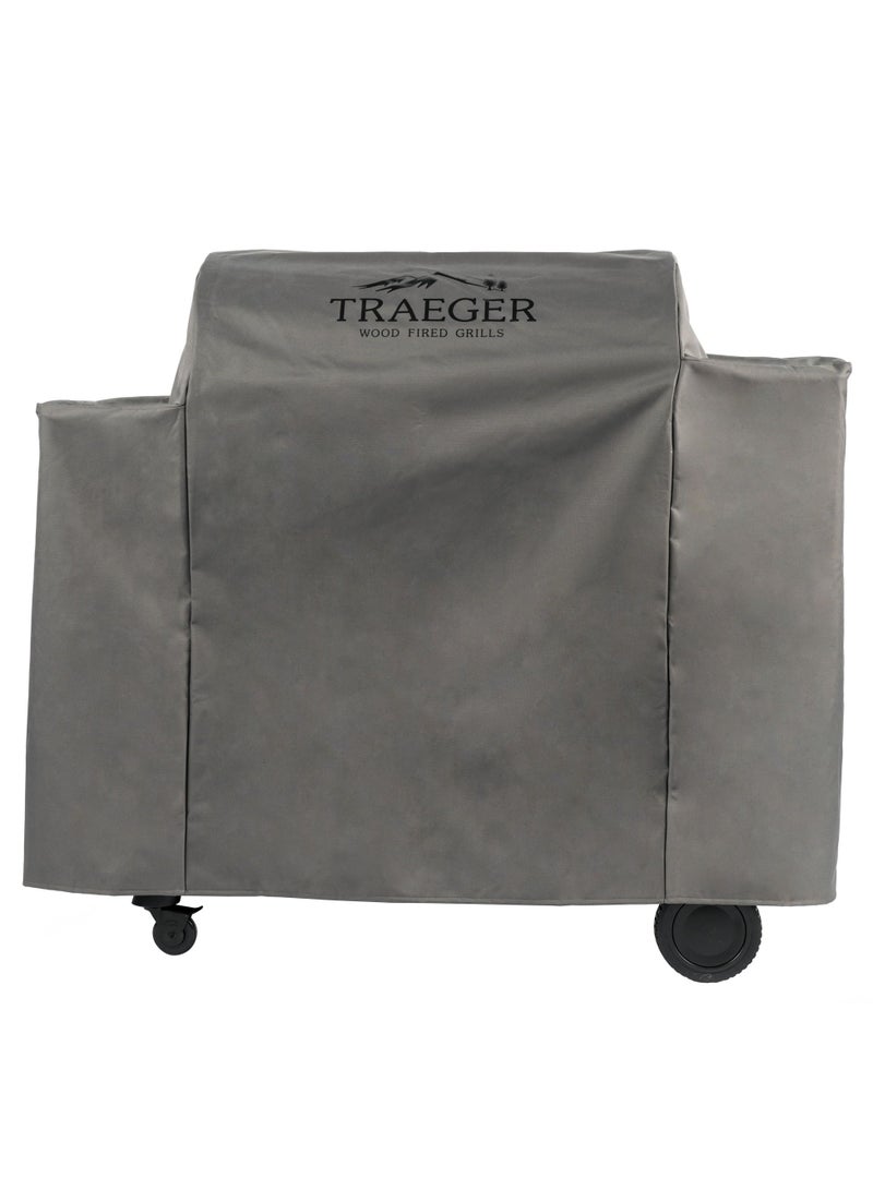 TRAEGER Full-Length Grill Cover for Ironwood 885, Grey - Image 1