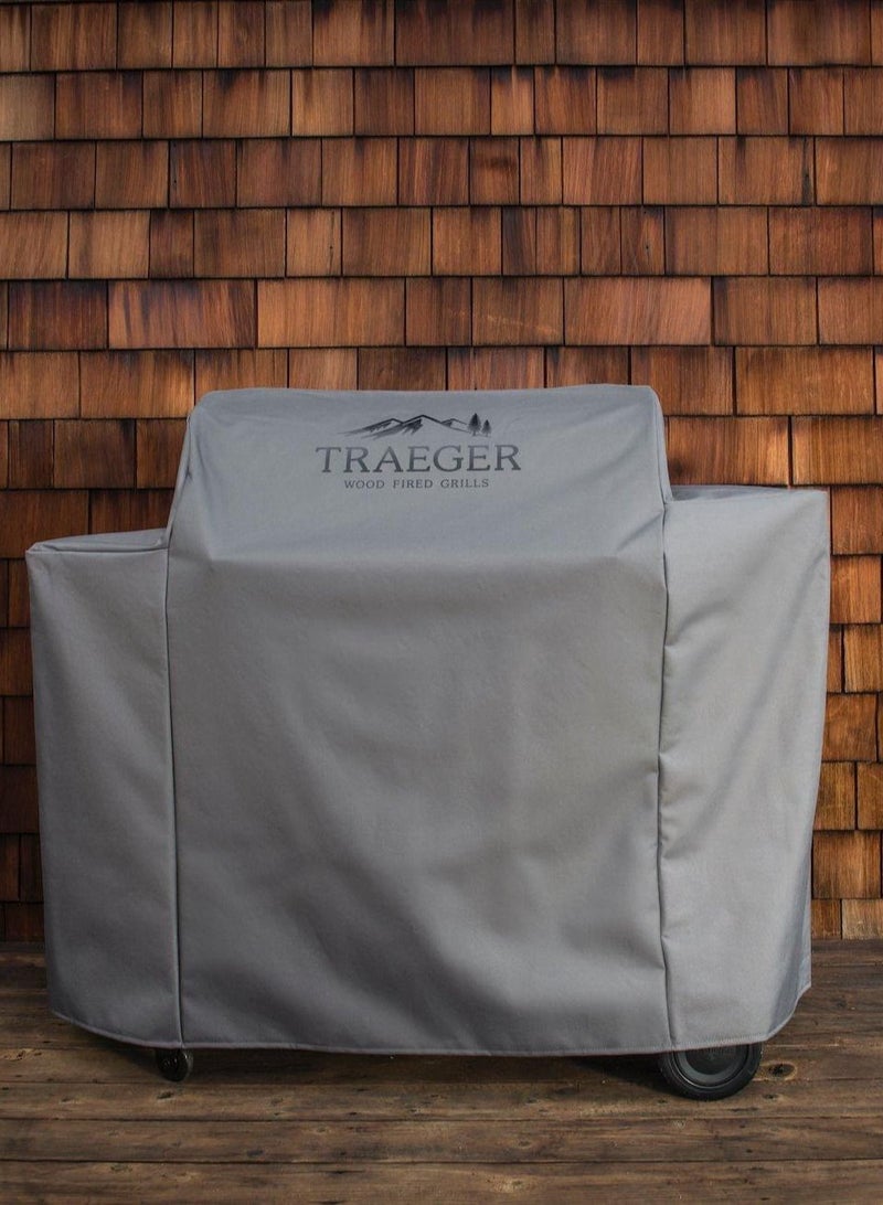 TRAEGER Full-Length Grill Cover for Ironwood 885, Grey - Image 2