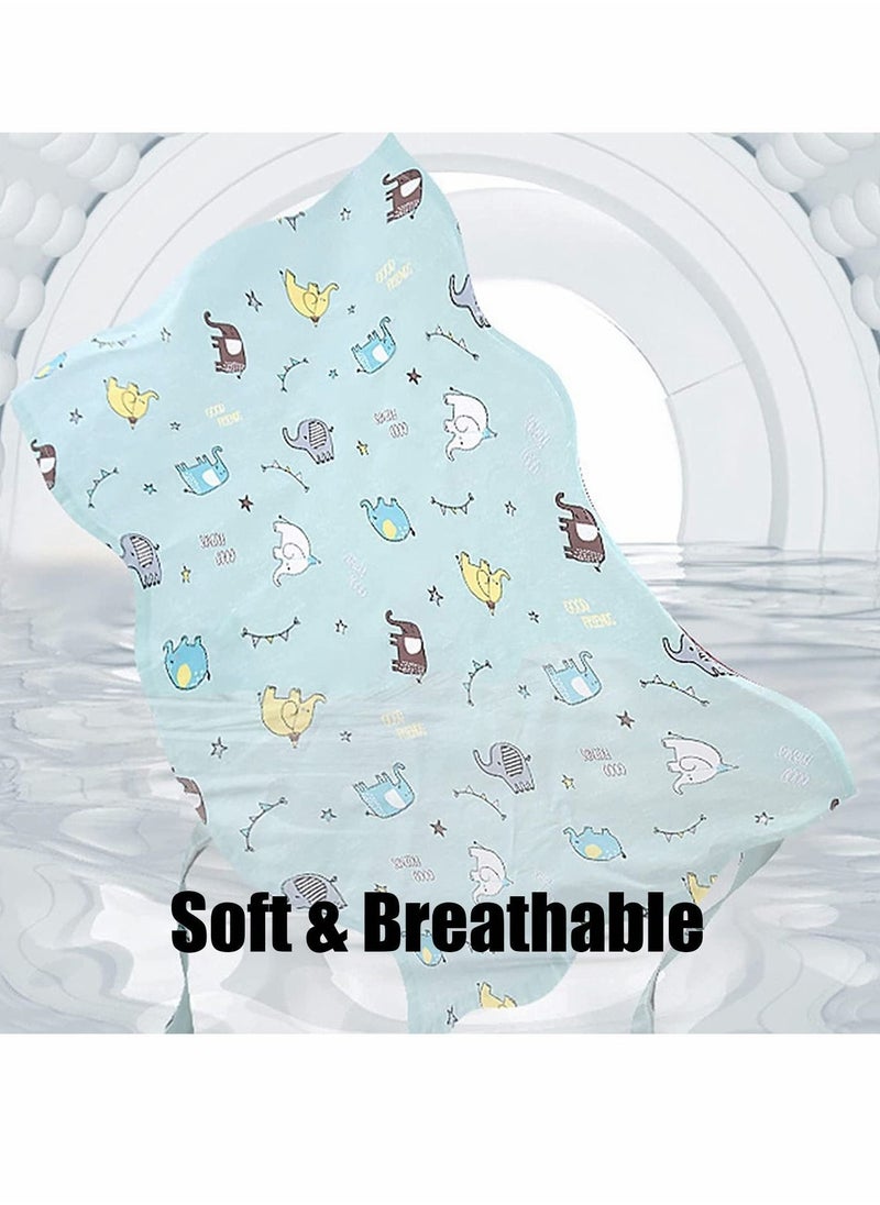 SYOSI - Cotton Nursing Cover, Large Breastfeeding Cover, 360° Coverage, Chemical-Free - Image 1