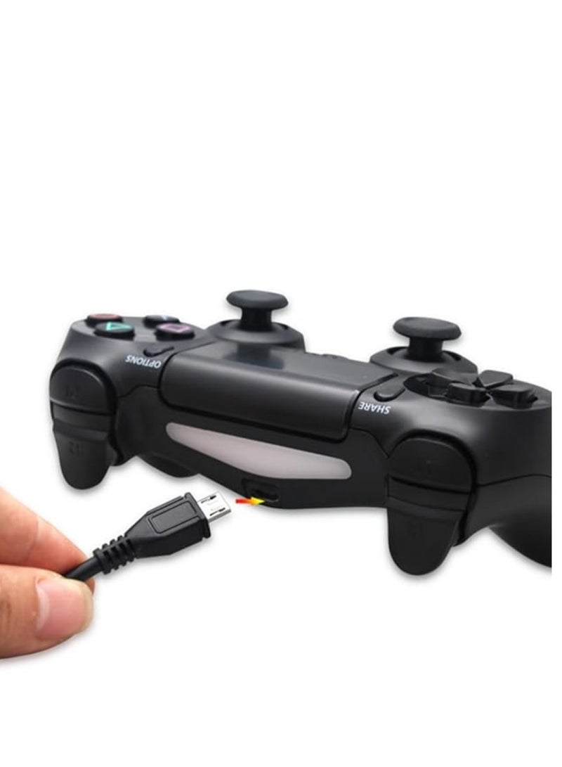 PS4 Controller Charger, 1.5M Micro USB Cable Fast Charging Cable for PS4 Controller/Xbox One/Dual Shock 4/Fire HD/Camera/TV Stick, LG K8V Aristo 5/K40/Phoenix/Escape, Android Charger Cord - Image 2