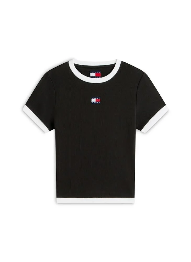 TOMMY JEANS  Logo Crew Neck T-Shirt for Women | Best Price UAE