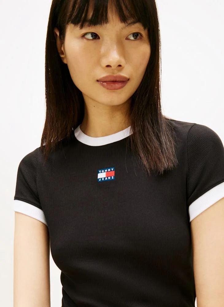TOMMY JEANS  Logo Crew Neck T-Shirt for Women | Best Price UAE