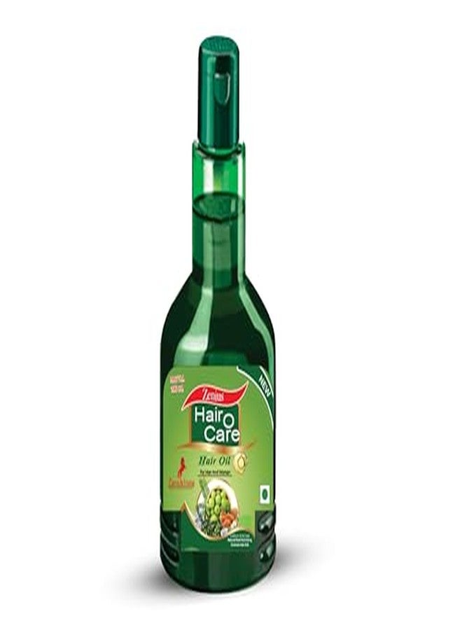 Zenius Hair Care Oil for Men and Women, Natural Hair Growth Treatment, Green Glass Bottle - Image 2