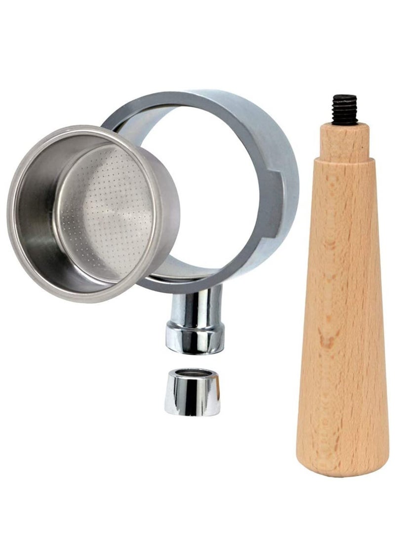 MIBRU - Coffee Portafilter 51mm Two Ear Compatible With Delonghi Machines And Similar - Image 1