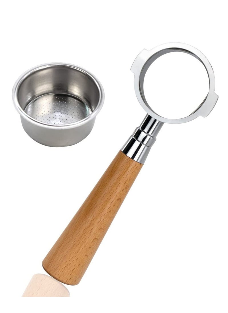 MIBRU - Coffee Portafilter 51mm Two Ear Compatible With Delonghi Machines And Similar - Image 1