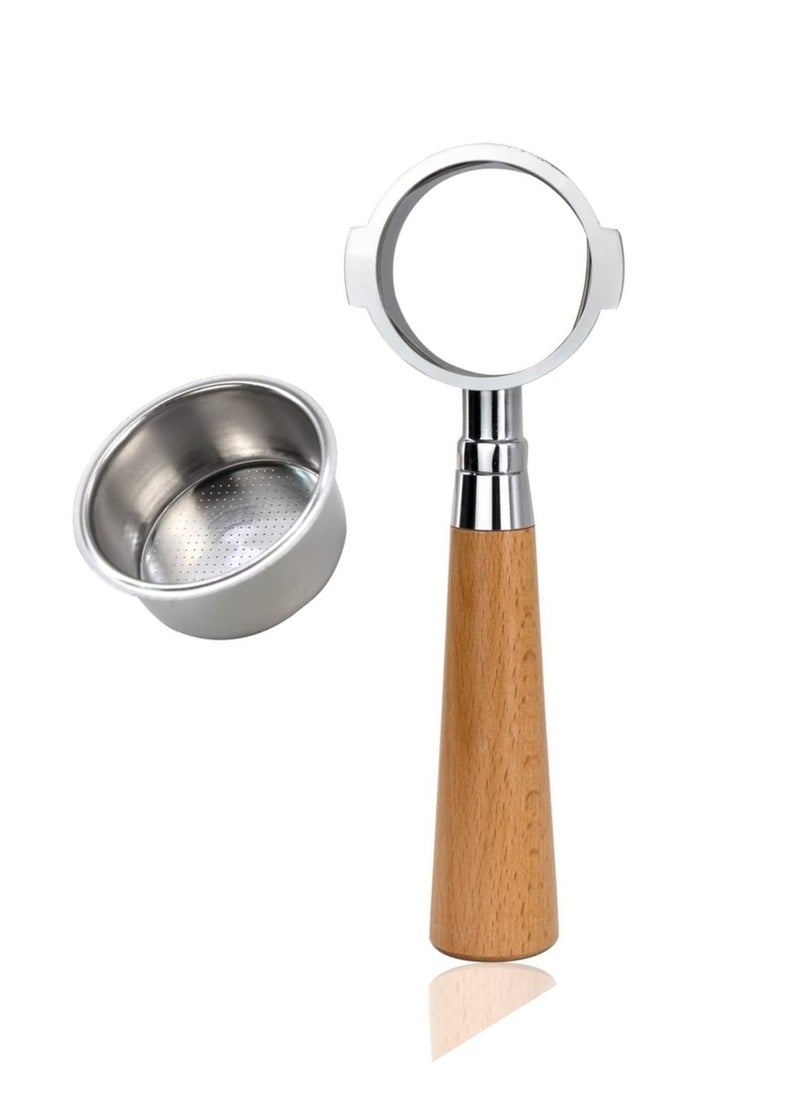 MIBRU - Coffee Portafilter 51mm Two Ear Compatible With Delonghi Machines And Similar - Image 1