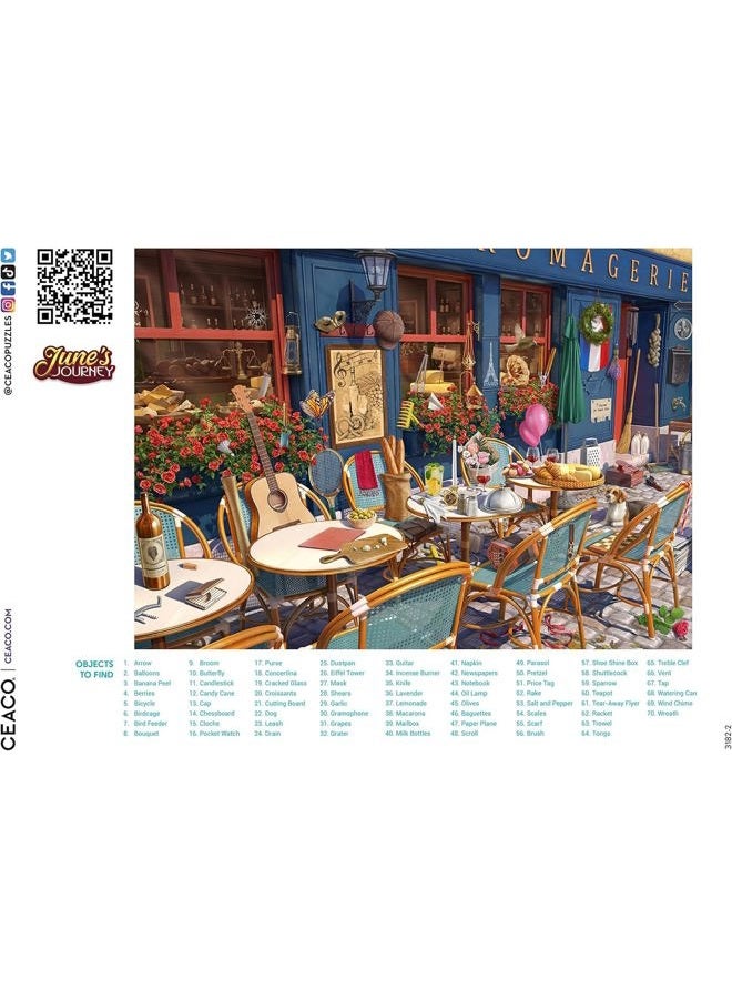 Ceaco - June's Journey - Wine & Cheese Shop - 1000 Piece Jigsaw Puzzle - Image 5