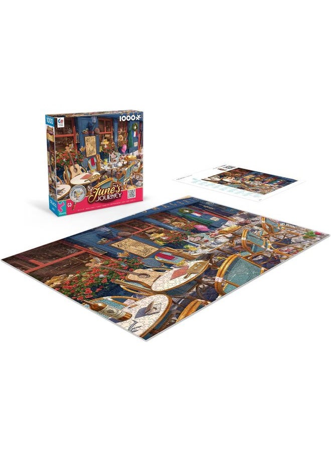 Ceaco - June's Journey - Wine & Cheese Shop - 1000 Piece Jigsaw Puzzle - Image 4