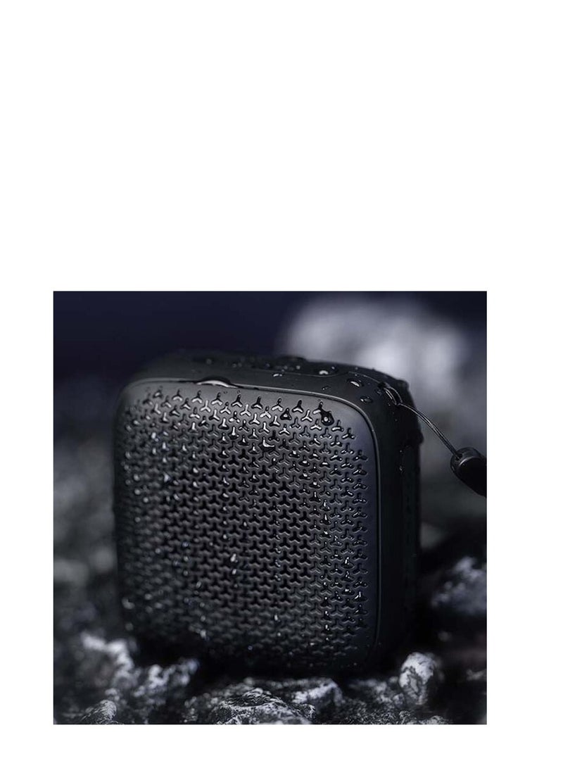 Havit SK838BT Portable Bluetooth Speaker, 5W Sound, IPX5 Waterproof, 8H Playtime, TWS Stereo Pairing – Black - Image 1