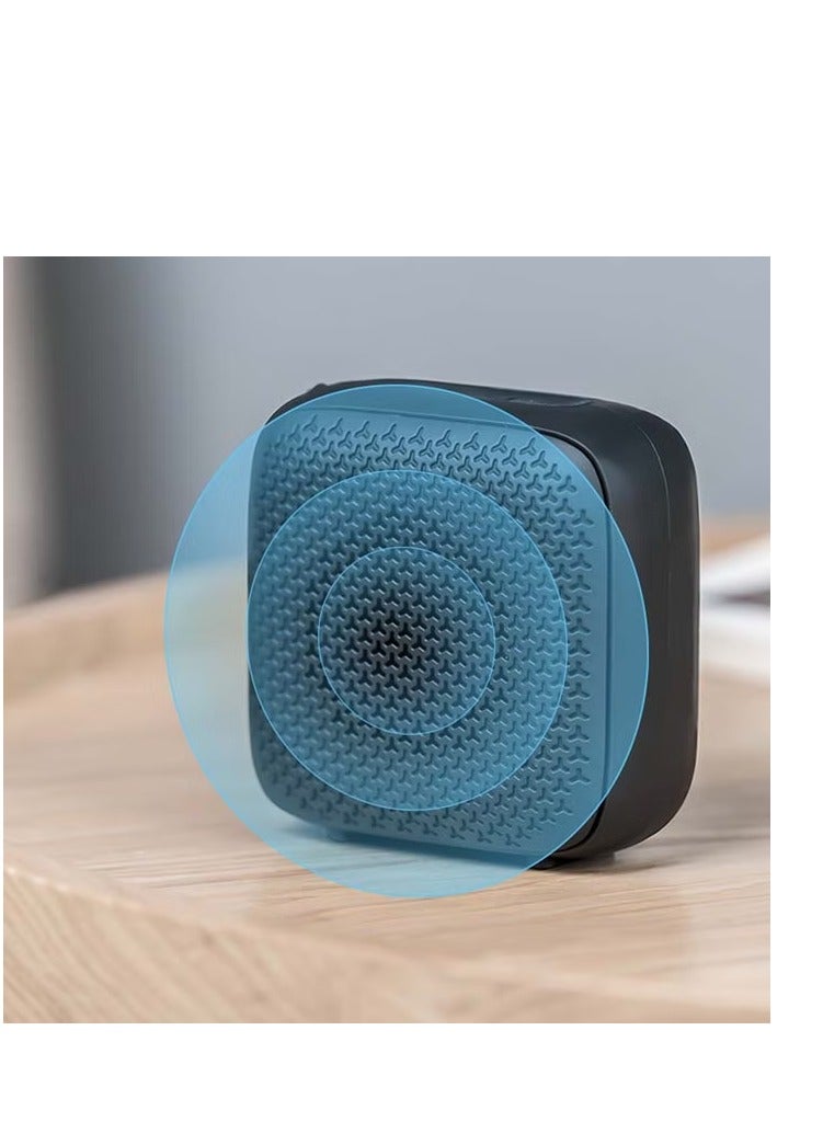 Havit SK838BT Portable Bluetooth Speaker, 5W Sound, IPX5 Waterproof, 8H Playtime, TWS Stereo Pairing – Black - Image 2