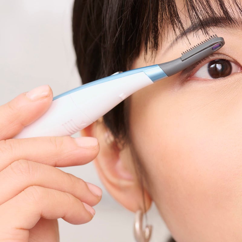 Panasonic Heated Eyelash Curler Comb With Non-Stick Silicone, Wand-Style - EH2351AC - Image 2