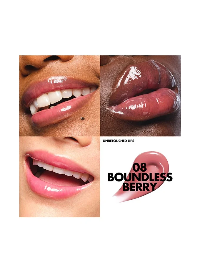 ميك اب فور ايفر SUPER BOOST LIP GLOSS - 08 (BOUNDLESS BERRY)