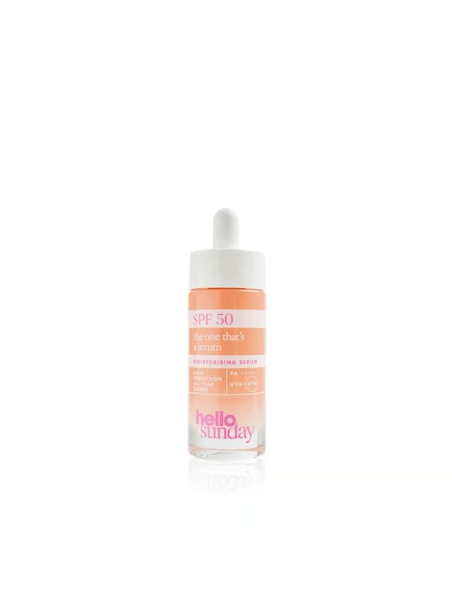 Hello Sunday The One That's a Serum Moisturizing Serum SPF50 30ml - Image 1