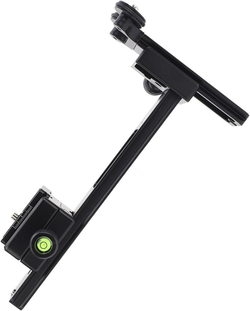 L200 Photo Lens Bracket for SLR C, Lens Holder with Plate, Double Sided Double Layer Holder for Tr Head, Aluminum y Support for Medium - Image 2