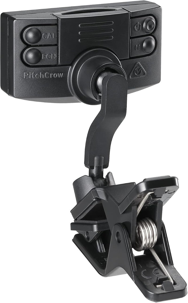 Korg AW-4G-BK Pitchcrow Clip-on Guitar Tuner - Black - Image 3
