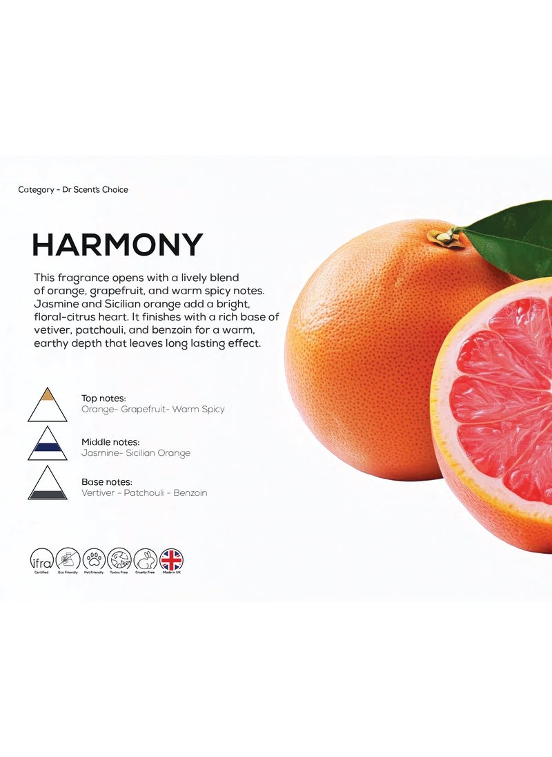 Dr Scent - Harmony - Diffuser Aroma Oil (500ml) - Image 1