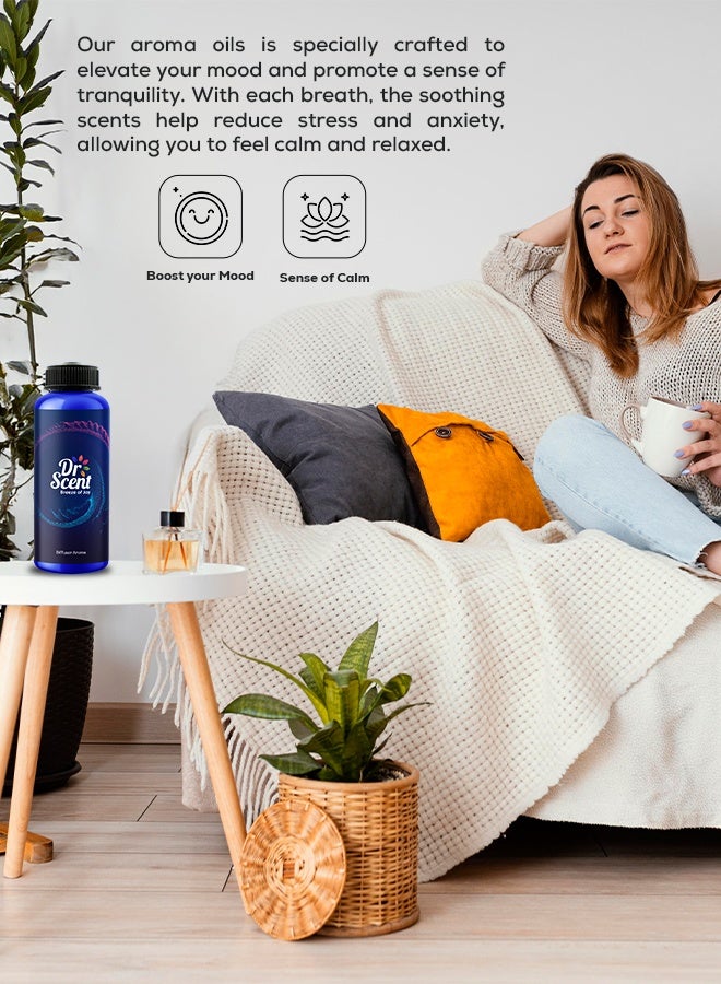 Dr Scent Breeze of Joy Harmony Diffuser Aroma Oil for Aromatherapy, Better Sleep, Living Room and Gym (500ml) - Image 4