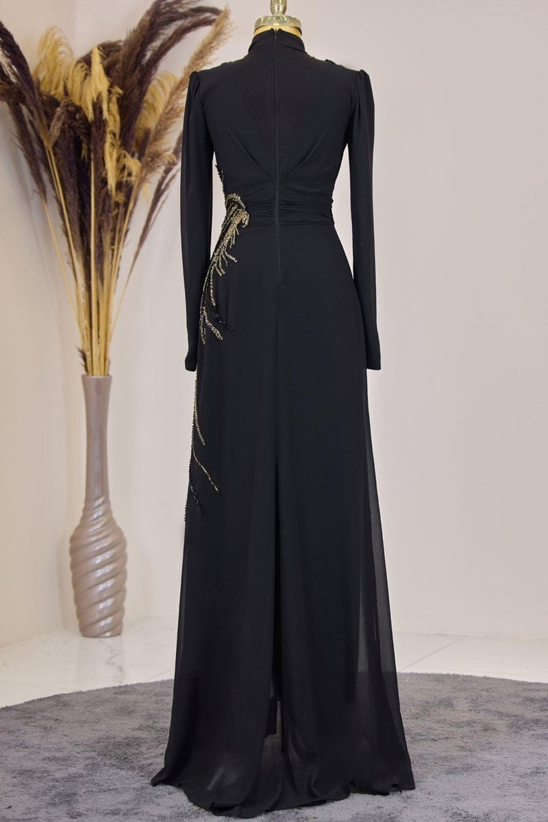 Esilanur Ebru Hijab Jumpsuit Black - Image 3